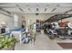 Garage featuring ample storage space, seating, and a golf cart at 1188 Peterson St., Myrtle Beach, SC 29577
