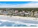 Aerial view of a condo complex that offers beach access and a sense of community at 1217 S Ocean Blvd. # 5, Surfside Beach, SC 29575