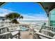 Relaxing balcony view of the ocean, beach, and pool, perfect for enjoying the outdoors at 1217 S Ocean Blvd. # 5, Surfside Beach, SC 29575