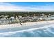 Aerial view of the beach near Admiral's Quarters II in Myrtle Beach, SC at 1217 S Ocean Blvd. # 5, Surfside Beach, SC 29575