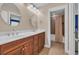 Traditional bathroom features a double vanity and shower-tub combo at 124 Turtle Creek Dr., Pawleys Island, SC 29585