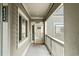Inviting front porch with covered entryway and views of the community at 1401 Lighthouse Dr. # 4334, Little River, SC 29566