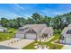 Beautiful home showcasing lush landscaping and a two-car garage, perfect curb appeal at 1520 Jardine Loop, Little River, SC 29566
