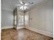 Bedroom with a ceiling fan, and outdoor access at 1613 James Island Ave., North Myrtle Beach, SC 29582
