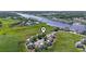 Aerial view of waterfront property with community amenities at 1663 Harbor Dr., North Myrtle Beach, SC 29582