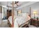 Spacious bedroom with tray ceiling and soft, neutral color palette at 1663 Harbor Dr., North Myrtle Beach, SC 29582