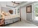 Bedroom with double closets, tray ceiling and natural light at 1663 Harbor Dr., North Myrtle Beach, SC 29582