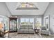 Bright and airy living room with cathedral ceilings and abundant natural light at 1663 Harbor Dr., North Myrtle Beach, SC 29582