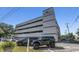 Exterior shot of multi-level parking garage, located at a resort at 2000 S Ocean Blvd. # V405, Myrtle Beach, SC 29577
