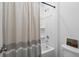 Clean bathroom featuring a shower/tub, neutral color palette, and functional design at 228 Averyville Dr., Conway, SC 29526