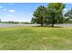 Large grassy yard with a privacy fence at 250 Penn Circle, Galivants Ferry, SC 29544