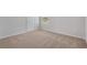Bedroom boasts comfortable carpeting and a bright window at 28 Cape Point Dr., Conway, SC 29527