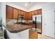 Well-equipped kitchen with granite countertops and stainless steel appliances at 364 Vesta Dr., Myrtle Beach, SC 29579