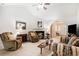 Comfortable living room with plush seating, a fireplace, and inviting decor at 364 Vesta Dr., Myrtle Beach, SC 29579