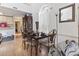 Traditional dining room area with seating for four at 4344 Spa Dr. # 605, Little River, SC 29566