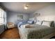 Charming bedroom with two beds, a calming color scheme, and a bright window at 4806 S Ocean Blvd., Surfside Beach, SC 29575