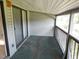 Private balcony with sliding glass doors and peaceful views at 500 Fairway Village Dr. # 9-K, Myrtle Beach, SC 29588