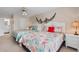 Inviting bedroom features two queen beds with lovely linens, ceiling fan and soft natural light at 503 20Th Ave. N # 29-C, North Myrtle Beach, SC 29582