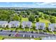 Aerial view of condos, golf course, and green spaces in a well-maintained community at 627 Waterway Village Blvd. # 8E, Myrtle Beach, SC 29579