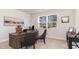 Home office featuring a large window, desk, and comfortable seating at 735 Rupert Dr, Conway, SC 29526