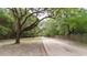 A long dirt road winding through a tree-lined property at 951 Herriott Farms Dr., Georgetown, SC 29440