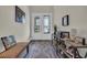 Inviting entryway featuring stylish decor, a patterned rug, and a view of the front door at 1024 Pochard Dr., Conway, SC 29526