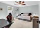 Comfortable bedroom with ceiling fan, daybed and desk at 1072 Chelsey Circle, Conway, SC 29526