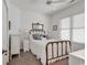 Cozy bedroom with a brass bed frame and comfortable decor at 1208 Trisail Ln, North Myrtle Beach, SC 29582