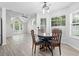 Bright dining room with a view to the open concept living area at 1331 Bermuda Ct., Surfside Beach, SC 29575