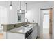 Well-designed kitchen with a double sink and plenty of countertop space at 1331 Bermuda Ct., Surfside Beach, SC 29575