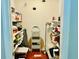 Functional pantry with shelving offers ample storage space for food and supplies at 1421 Shoreline Dr., Myrtle Beach, SC 29577