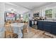 Updated kitchen seamlessly connects with an open dining area at 169 Ole Maple St., Loris, SC 29569