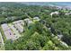 Aerial view showcasing the property's proximity to lush greenery and the Intercoastal Waterway at 184 Sea Shell Dr. # 12, Murrells Inlet, SC 29576