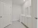 Bright bathroom featuring double sinks and ample counter space at 184 Sea Shell Dr. # 12, Murrells Inlet, SC 29576