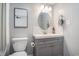 Clean bathroom featuring modern vanity and decor at 1930 Lake View Circle, Myrtle Beach, SC 29575