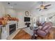 Spacious living room featuring a fireplace, hardwood floors, and an open layout for entertaining at 200 Silverbelle Blvd., Longs, SC 29568