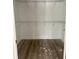 Empty walk-in closet featuring wood floors and wire shelving at 2075 Lees Landing Circle, Conway, SC 29526