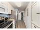 Well-equipped kitchen featuring stainless steel appliances and granite countertops at 2201 S Ocean Blvd. # 103, Myrtle Beach, SC 29577