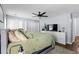 Bright and airy primary bedroom with a large bed and closet at 221 Tibton Circle, Myrtle Beach, SC 29588