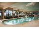 Spacious indoor pool with lots of natural light and ample seating, creating a relaxing environment at 2311 S Ocean Blvd. # 437, Myrtle Beach, SC 29577