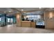 Inviting lobby cafe area featuring a service counter and comfortable seating at 2311 S Ocean Blvd. # 437, Myrtle Beach, SC 29577