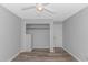 This bedroom features a built-in closet for storage and organization at 2829 Highway 129, Galivants Ferry, SC 29544