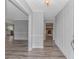 Inviting foyer showcasing modern flooring, neutral paint, and classic trim at 2829 Highway 129, Galivants Ferry, SC 29544