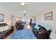 Inviting living space featuring an open floor plan with seamless flow to the kitchen and natural lighting at 3307 Nixon St., North Myrtle Beach, SC 29582