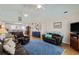 Cozy living room with an open floor plan that connects seamlessly to the kitchen for easy interaction at 3307 Nixon St., North Myrtle Beach, SC 29582
