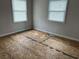 A view of the bedroom with two windows at 404 E Andrews St., Hemingway, SC 29554