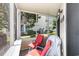 Relaxing screened-in porch with comfortable seating and scenic views of the community at 4290 Pinehurst Circle # B3, Little River, SC 29566