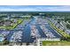 Stunning aerial view of harbor showcasing numerous boats and beautiful waterfront community at 4520 Lighthouse Dr. # 29B, Little River, SC 29566