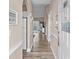 Hallway leading from the front door, providing access to a kitchen and living room at 4655 Wild Iris Dr. # 41-303, Myrtle Beach, SC 29577