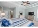 Serene main bedroom with stylish decor, neutral tones, and natural light at 5 Ruth St., Murrells Inlet, SC 29576
